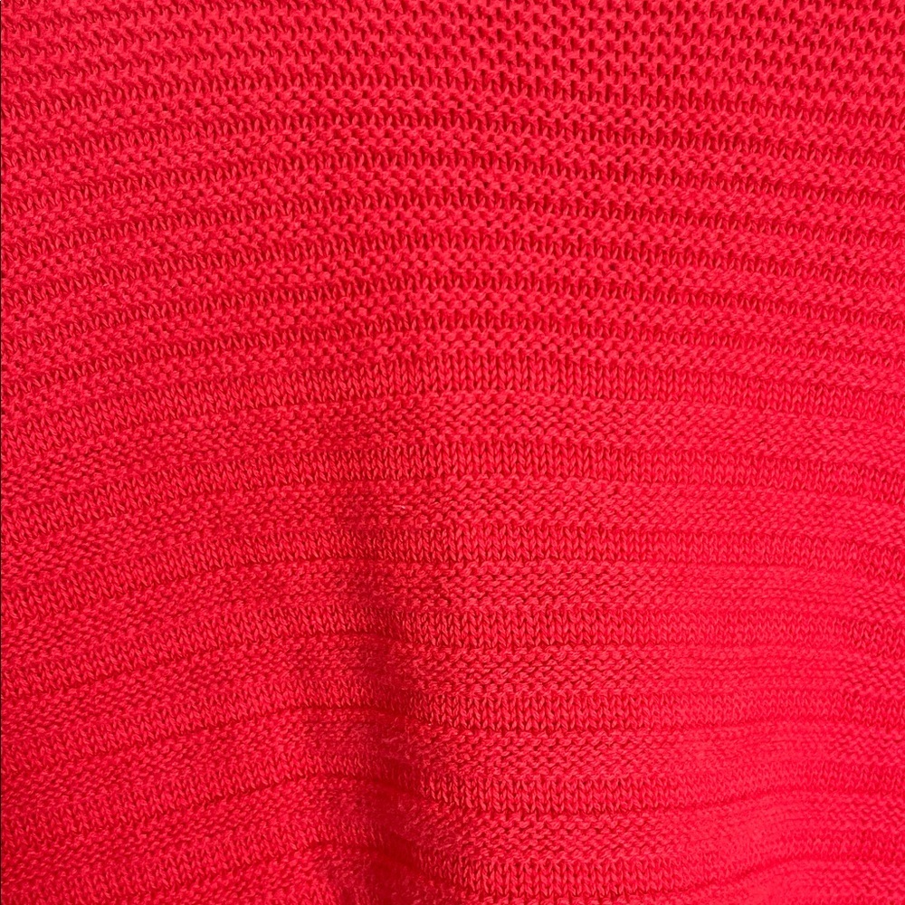 Talbots Vibrant Pinkish Red Crew Neck Sweater - Picture 4 of 4